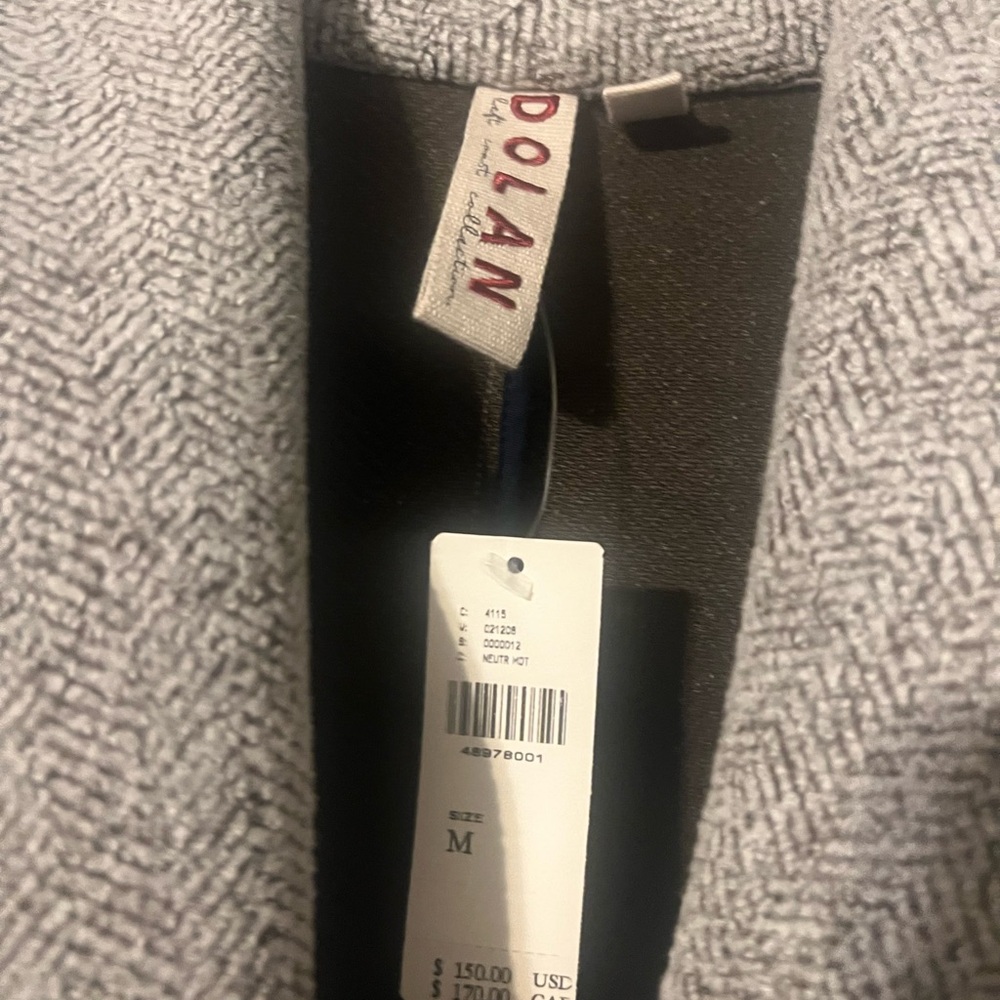 Dolan Textured Gray Jacket - Picture 3 of 7